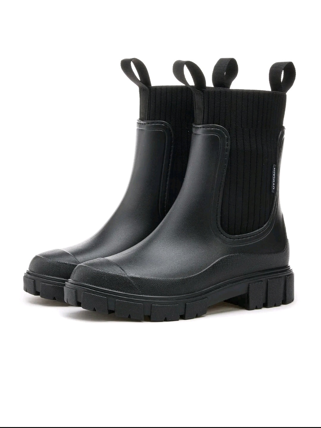 Women's Solid Waterproof Rainboots