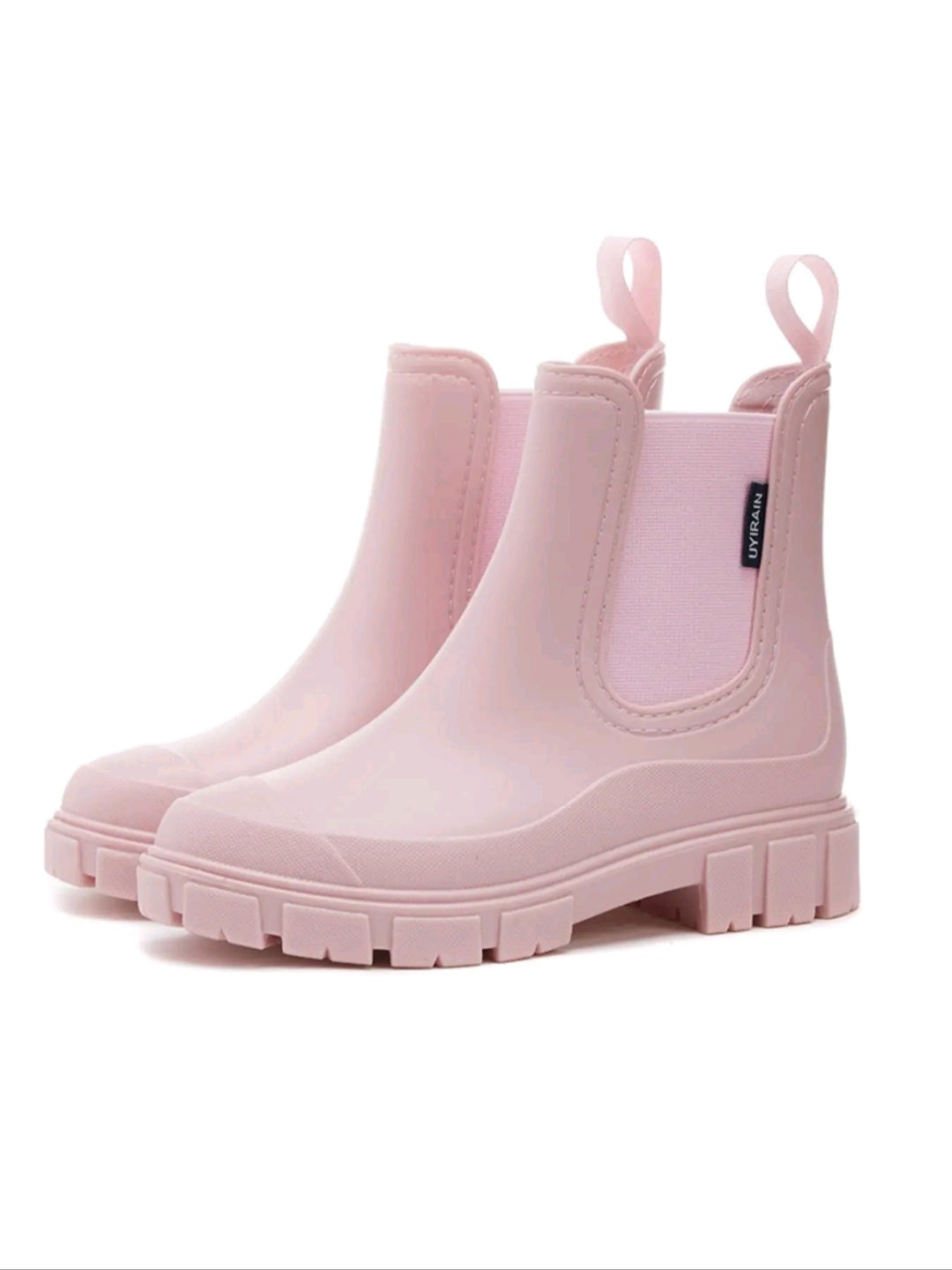 Women's Solid Waterproof Rainboots