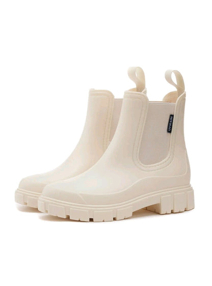 Women's Solid Waterproof Rainboots