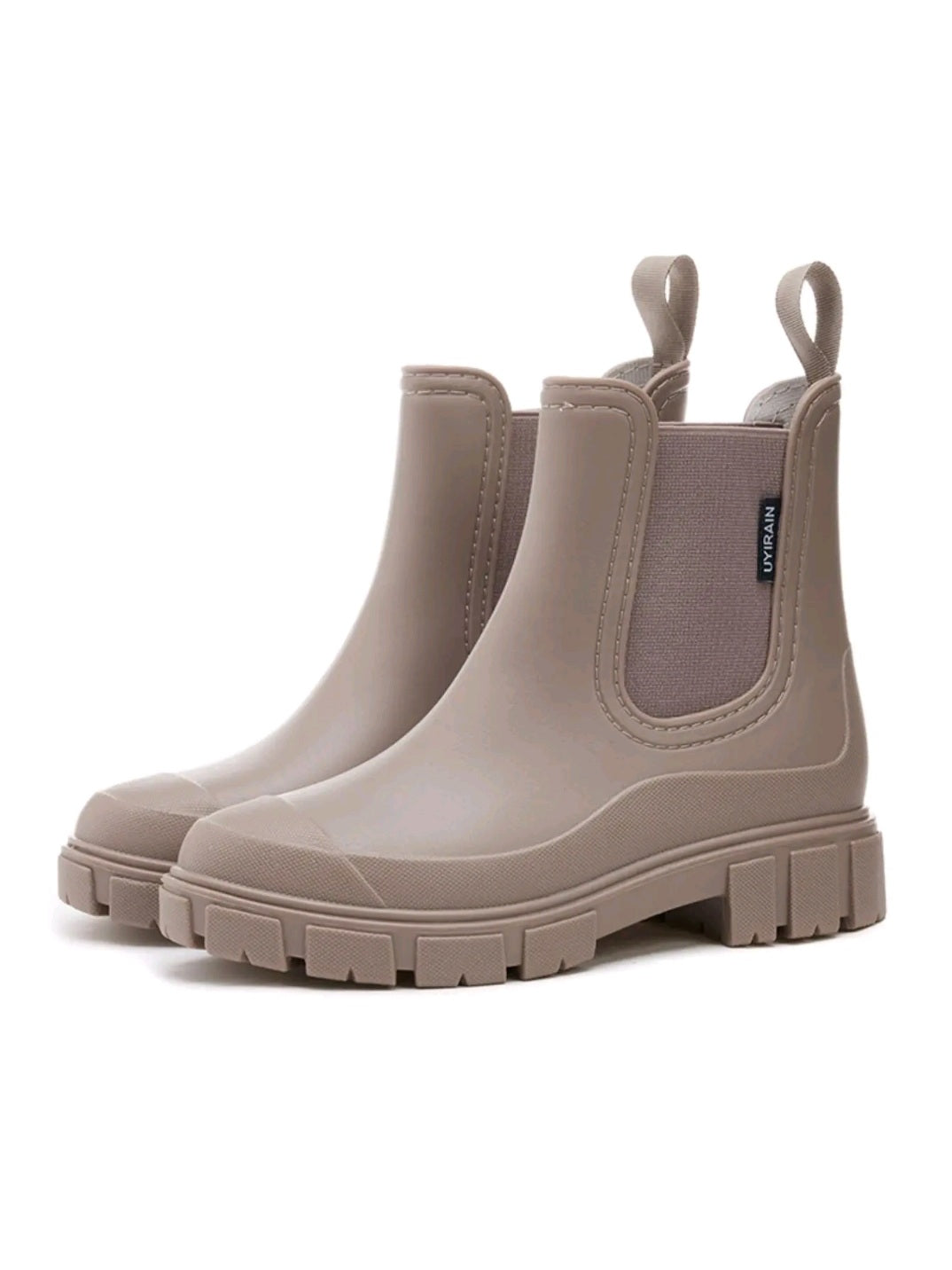 Women's Solid Waterproof Rainboots