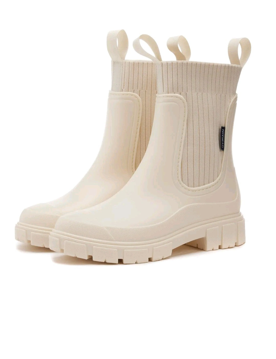 Women's Solid Waterproof Rainboots